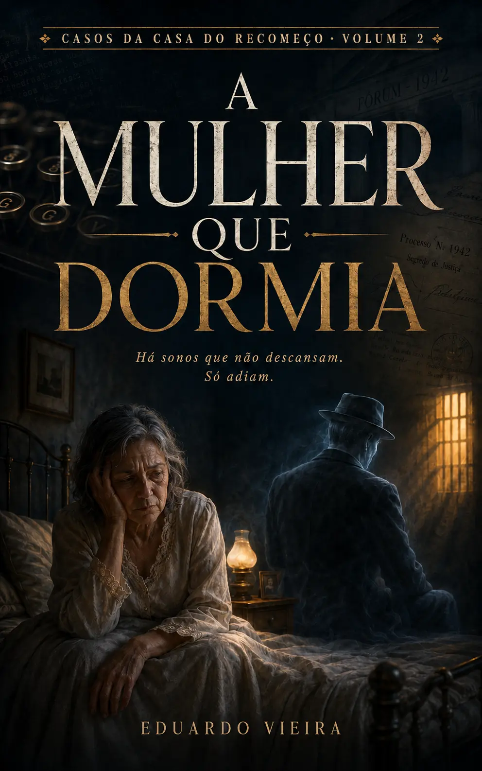 Capa do livro A Mulher que Dormia, de Eduardo Vieira