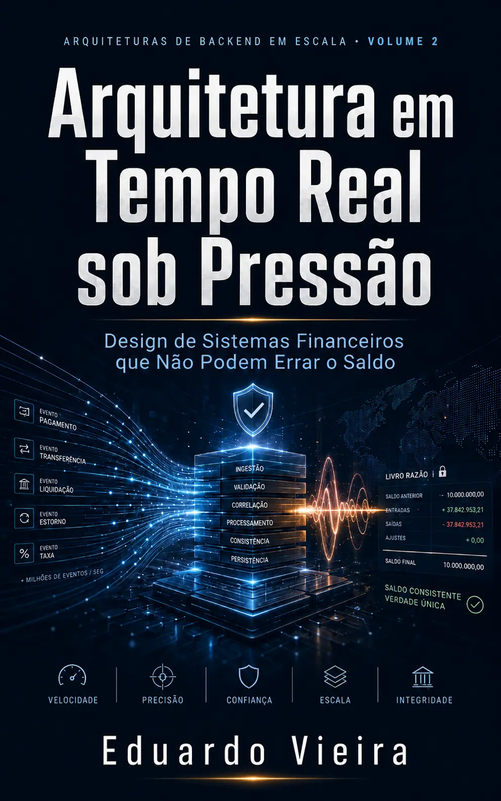 Capa do livro Arquitetura em Tempo Real sob Pressão, de Eduardo Vieira