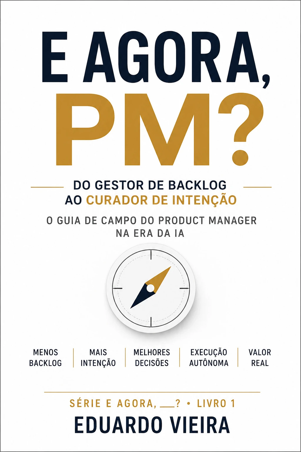 Capa do livro E Agora, PM?, de Eduardo Vieira