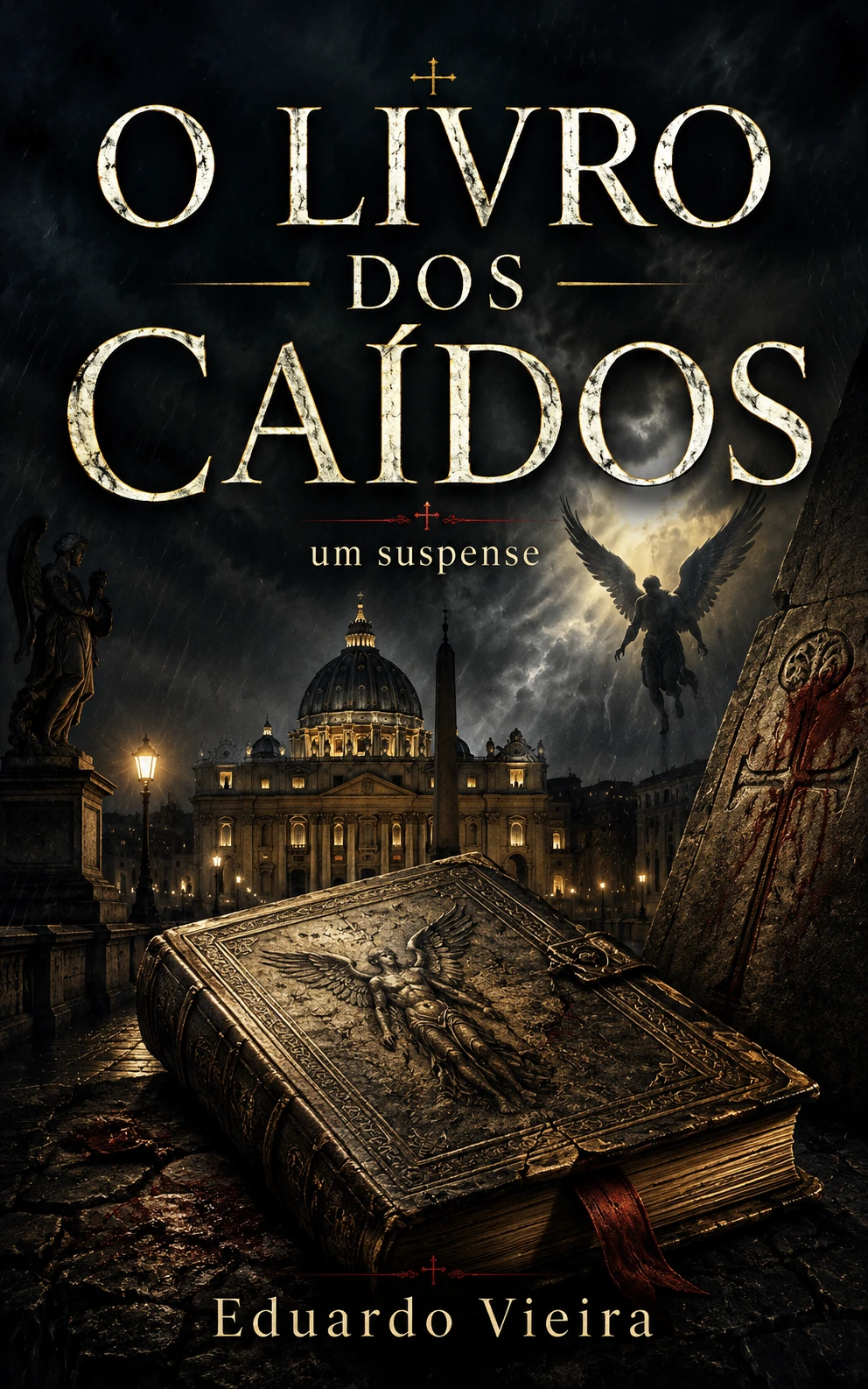 Capa do livro O Livro dos Caídos, de Eduardo Vieira