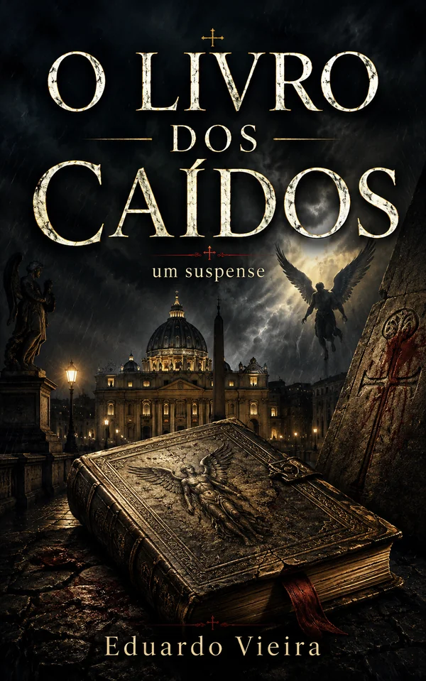 Capa do livro O Livro dos Caídos, de Eduardo Vieira