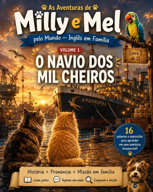 Capa do livro O Navio dos Mil Cheiros, de Eduardo Vieira