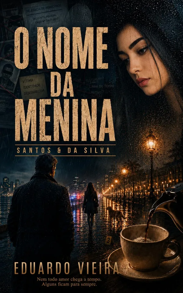 Capa do livro O Nome da Menina, de Eduardo Vieira