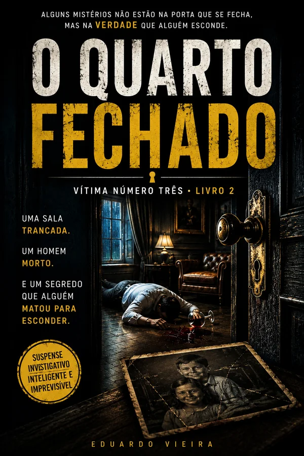 Capa do livro O Quarto Fechado, de Eduardo Vieira