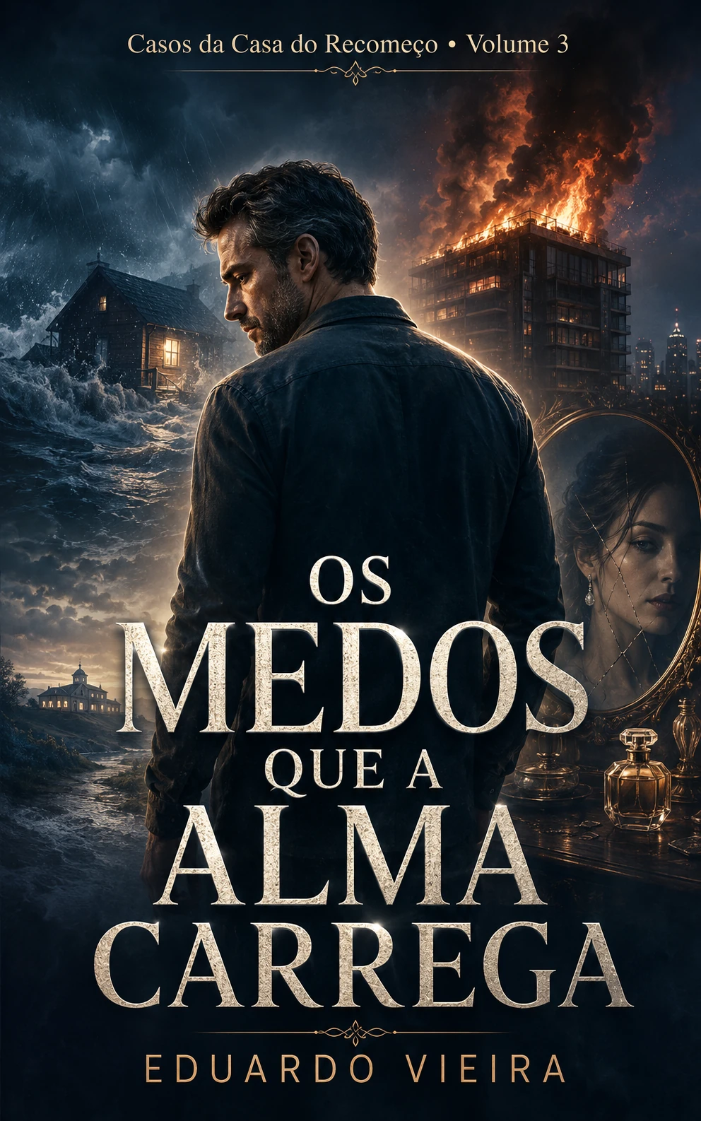 Capa do livro Os Medos que a Alma Carrega, de Eduardo Vieira