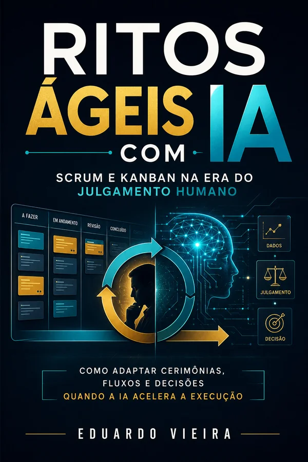 Capa do livro Ritos Ágeis com IA, de Eduardo Vieira